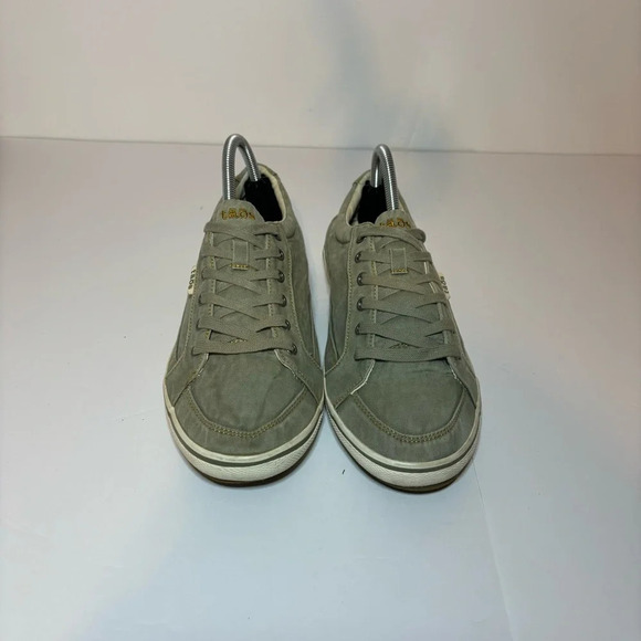 Taos Moc Star Womens Size 11 Distressed Sage Lace Up Shoe Casual Sneaker - Picture 6 of 9